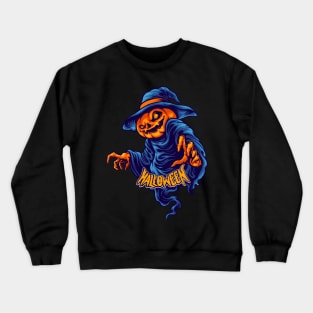 halloween character jack o lantern Crewneck Sweatshirt